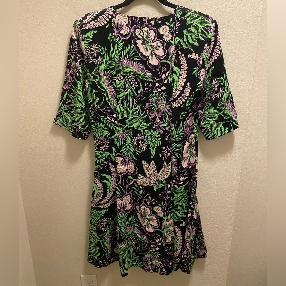 Rodebjer Kandy Dress In Vegetal Floral Print Size L - Picture 10 of 12